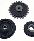 Heavy Duty Timing Chain Roller For Kwb S C 110 Nbc110 And Shd110 Models, composite material with smooth design for reduced friction.