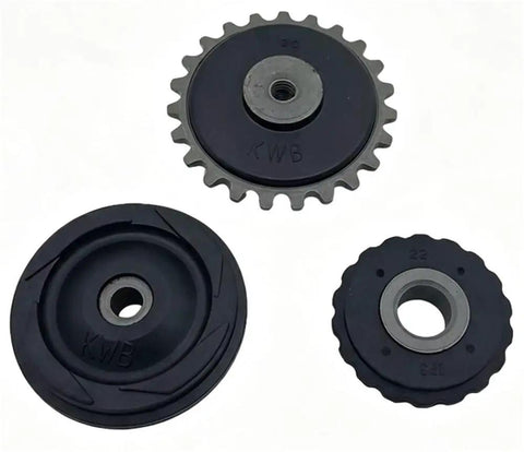 Heavy Duty Timing Chain Roller For Kwb S C 110 Nbc110 And Shd110 Models, composite material with smooth design for reduced friction.