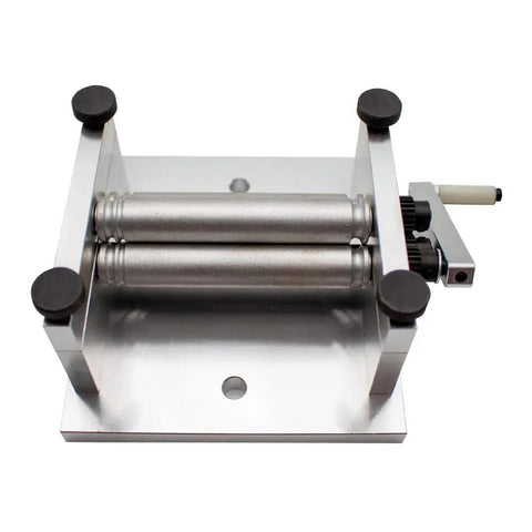 Knockout Manual Plate Rolling Machine Featuring Mini Metal Sheet And Tube Roller For Smooth Wood Plastic Bending With Zero Sweat Heavy Duty Workshop Curve Tools