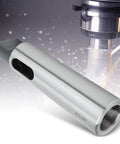 ANKROYU MT5 to MT4 taper reducing adapter sleeve; silver high-speed steel lathe/milling tool accessory