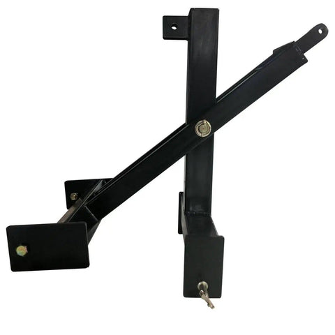 3 Point Scissor Lift For Category 1 Tractors - Extend Reach To Raise Lower And Load Hay Bales Into Trucks Trailers Or Barns Without A Front End Loader