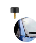 Toyota Antenna Delete Cap Kit No Frills Aluminum T6061 Low Profile Fits Tundra Tacoma FJ Cruiser 4Runner Sienna Highlander RAV4 Car Wash Safe