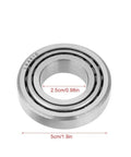 Two Pack High Speed Tapered Roller Bearings With 25 mm Inner Diameter And 50.292 mm Outer Diameter And 14.22 mm Thick For Cars