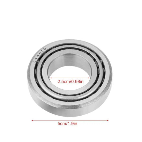Two Pack High Speed Tapered Roller Bearings With 25 mm Inner Diameter And 50.292 mm Outer Diameter And 14.22 mm Thick For Cars