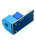 ZMCT103C 5A AC Current Sensor And Transformer Module Featuring Integrated Op Amp single phase design, compact blue housing.