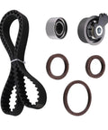 Timing Belt Kit For Hyundai Tiburon GK Cerato LD 2.0L DoHc G4Gc Engines 2006-2009 Has Tensioners To Help Your Machine Run Smooth And Last Longer Saving Cash On Fixes Avoiding Breakdowns Staying Safe With Long Life Guarantee. black timing belt kit with tensioners and seals