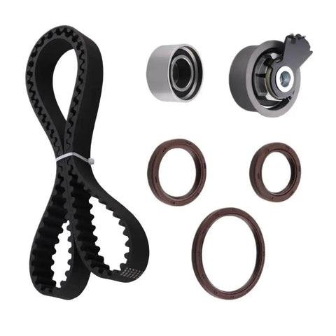 Timing Belt Kit For Hyundai Tiburon GK Cerato LD 2.0L DoHc G4Gc Engines 2006-2009 Has Tensioners To Help Your Machine Run Smooth And Last Longer Saving Cash On Fixes Avoiding Breakdowns Staying Safe With Long Life Guarantee. black timing belt kit with tensioners and seals