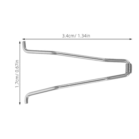 Get Those Clippers Fixed Fast With A Cool Spring Repair Kit That Makes Trimming Effortless Again Using Durable Stainless Steel And Tough Plastic Parts For Smooth Silent Operation On Any Manicure Tool, 3.4cm steel spring