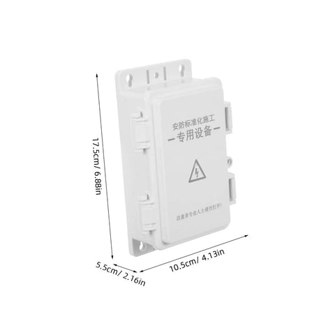 Ultimate Outdoor Waterproof Electrical Junction Box For Surveillance And Electronic Gear Durable Plastic Enclosure dimensions 17.5x10.5 cm