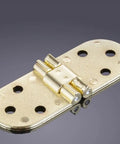 Six Piece Set Folding Hinges for Dining Tables and Flaps Hidden Invisible Zinc Alloy Hinge System for Cabinets