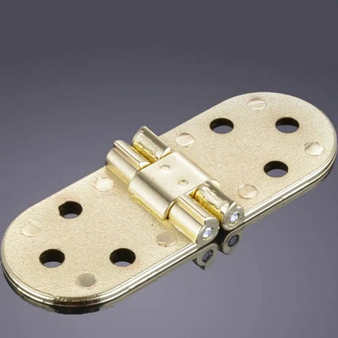 Six Piece Set Folding Hinges for Dining Tables and Flaps Hidden Invisible Zinc Alloy Hinge System for Cabinets