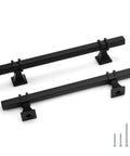 25 Pack 5 Inch Matte Black Cabinet Pulls Zinc Alloy Dresser Handles And Drawer Pulls For Cabinets Kitchen And Dressers Heavy Duty