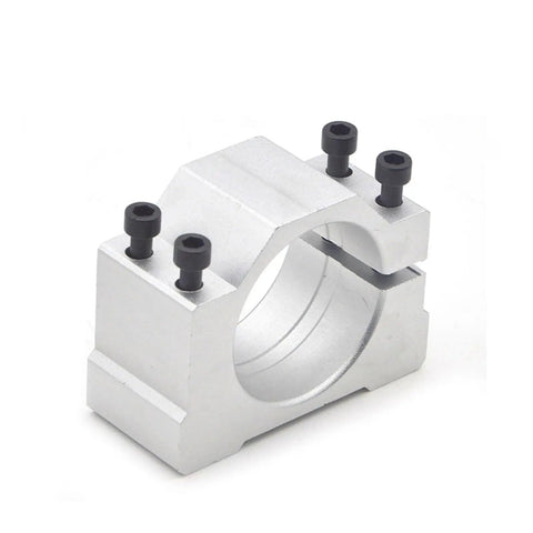 Rock Solid Heavy Duty Plummer Block Bearing Housing For CNC Router Spindle Motor Mount Bracket 48Mm And 52Mm Fits 300W To 600W Units No Fuss Alignment Tight Grip Shop Grade Upgrade Today