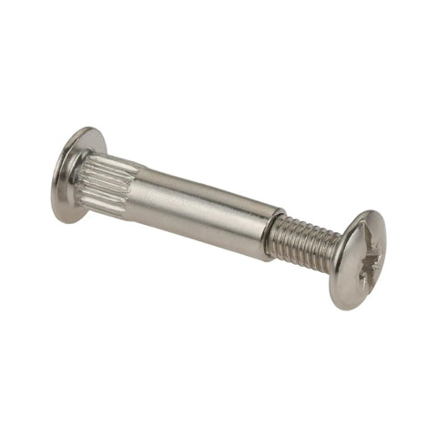 Beefy Nut Connector Kit For Furniture M5 And M8 Snap Rivet Screws, Male And Female Quick Assembly Hardware Sets, Includes 10 Complete Sets For Kitchen Cabinets, Beds, And DIY Splicing, Easy Fit, No Fuss Build, Strong Hold. Single metal connector screw