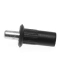 Close-up of a single Cabinet Door Damper Replacement Pins Set for Furniture Fittings, durable plastic, 24.6mm by 6.8mm size.