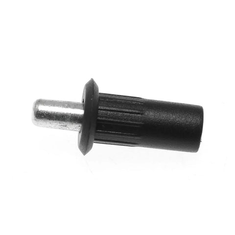 Close-up of a single Cabinet Door Damper Replacement Pins Set for Furniture Fittings, durable plastic, 24.6mm by 6.8mm size.