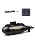 Mini RC Submarine With 6 Channel Remote Control Dope Waterproof Electric Diving Boat USB Charging Realistic Simulation Model