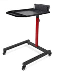 Adjustable Mobile Work Table 32 To 50 Inches Height And Angle Adjustable, Versatile Workbench For Home Garage Or Workshop, Portable