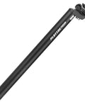 Beefy Aluminum Bike Seat Post 25.4mm, 27.2mm, 28.6mm, 30.9mm, 31.6mm Diameters, 350mm Length, Road And MTB Ready, Lightweight Anodized Black Finish