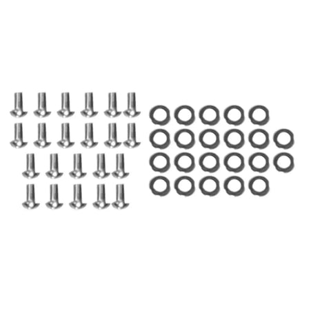 Hardware set for Router Slab Flattening Sled For Woodworking Projects Aluminum Alloy Jig with bolts and washers