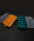 Double Sided 13 Compartment Hardware Box Organizer For Screws Nuts Bolts And Small Parts Durable Plastic Tool Box With Transparent Lid