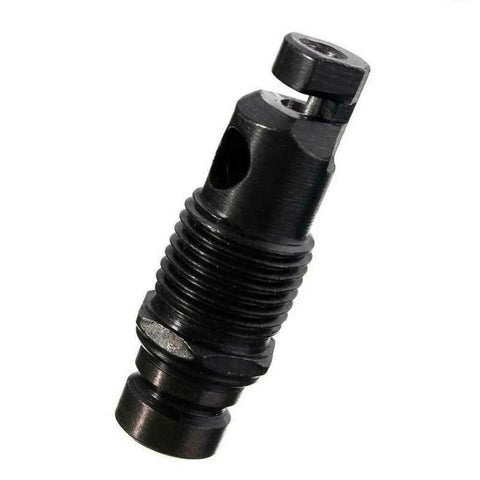 Close-up of a metal component from Double Head Sheet Nibbler And Metal Cutter Drill Attachment For Electric Saws Heavy Duty Pro Grade Kit