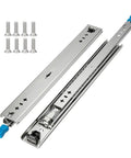 1 Pair 56 Inch Beefy Heavy Duty Drawer Slides With Lock Full Extension Side Mount Ball Bearing Rails 250 Lb Load Capacity