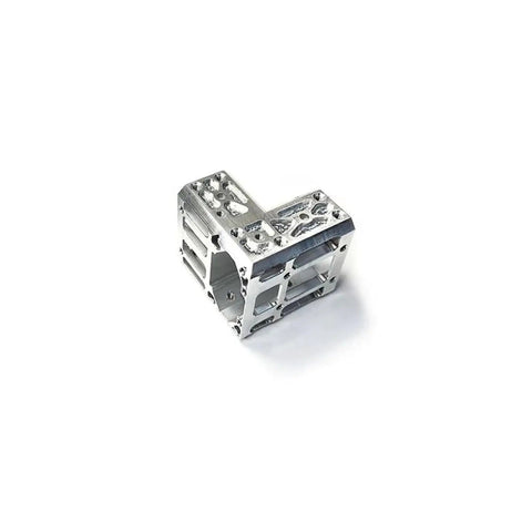 Beefed-Up Middle Frame Insert Reinforcement For T50 Agricultural Drone Chassis OEM Style Replacement Part YC.JG.QX003017.04 silver metal insert