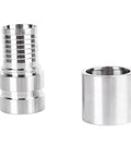 Workhorse E Type Male Cam And Groove Quick Connector In Stainless Steel For 1.5 Inch Hose Shank Fitting Built To Last For Hydraulic Systems Industrial Production And Water Supply Lines, male and socket