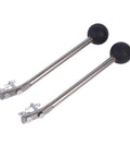 Heavy duty hydraulic valve 25 GPM control rods with black handles, suitable for industrial and agricultural use.