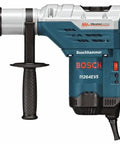 Heavy-Duty SDS Max Rotary Hammer Drill, 13 Amp, 120V, 6.5 ft-lbs Impact Energy, side view with vibration control handle