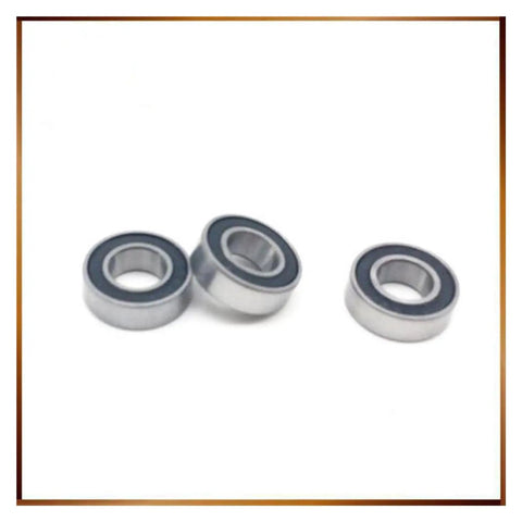 Groove Bearings 688-2RS Set Of 10 For Rail Linear Motion Systems, 3D Printer Parts And Industrial Automation Equipment, Pro Grade Smooth Rolling Support For Precise Motion. Three sealed 688-2RS groove bearings