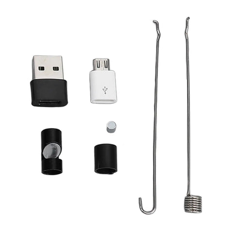 Accessories for 7mm Industrial Endoscope With 2MP HD Camera And Type C USB And Micro USB Interfaces 2m Cable