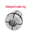 ER collet with waterproof rubber ring, part of the 14 Piece ER Collet Set 3 To 16mm Seal Collet Milling Tool Kit For CNC Machines
