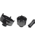 13 Piece Spindle Nut Socket Kit For Ball Joints And Axle Locknuts With 4 Teeth Exterior Half Inch Drive Includes 22mm 26mm 30mm