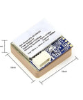 GPS Mini Module For M80 Drones Supports GPS GLONASS Galileo QZSS SBAS BDS FPV RC Racing Drone Accessory Real Time Position Tracking Remote Monitoring Replaceable Part, showing dimensions and components.