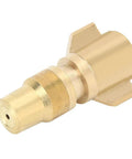 Copper Misting Spray Nozzle With Adjustable Spray Patterns For Greenhouse Cooling Pro Grade Water Sprayer Delivers Fine Atomization G One Quarter Thread Built To Last For Crops Gardens And Outdoor Grow Ops