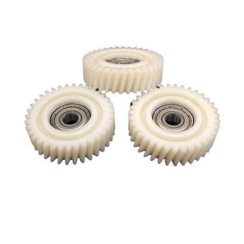 Smoother Ride Helical Planetary Gear Kit for Ebike Hub Motors, 47.3x13mm 35T, durable nylon, 7.94mm bearings, three gear set