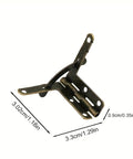 Soft-Close Cabinet Hinges With Hydraulic Damper, bronze finish, dimensions 3.3cm x 3.02cm, smooth operation hinge.