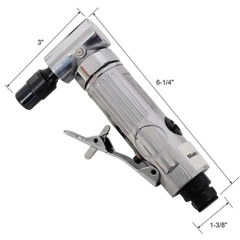 Tough As Nails Pneumatic Air Die Grinder Featuring A Versatile Swivel Head And Smooth Variable Speed Trigger, 6-1/4 inch tool.