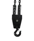 Beefy Electric Chain Hoist Winch With Wireless Remote G80 Steel Chain Double Overhead Crane System 2200 Lbs heavy-duty hook and spring design.