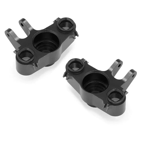 Tough As Nails Metal Front And Rear Axle Carrier Bracket For Traxxas E Maxx T Maxx Revo 3.3 Summit 4x4 1/10 Scale RC Car Parts Black Axle Brackets.
