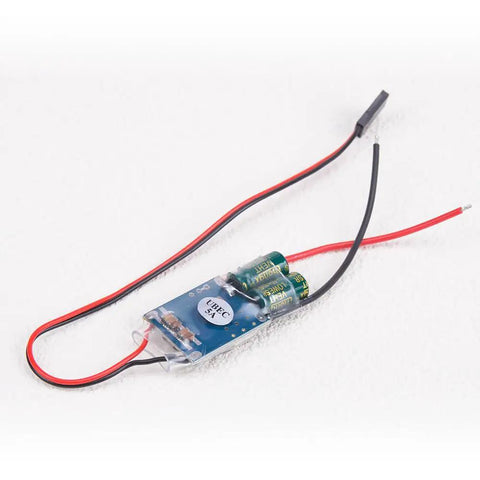 Two Pack UBEC 5V 5A External BEC Voltage Regulator with wires, anti jamming switching regulator for RC servos, FPV quadcopter, airplane