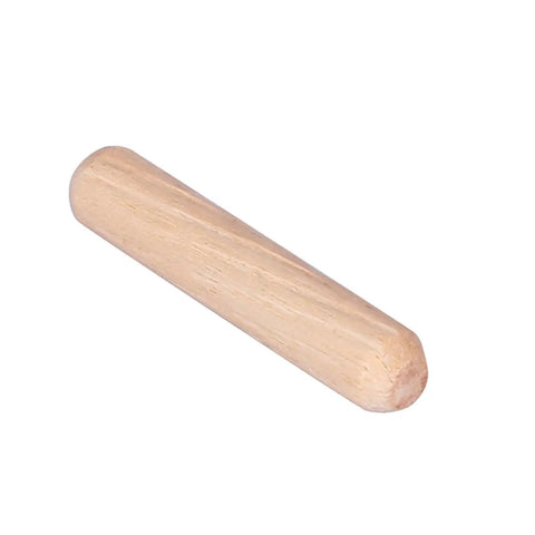 Single M6 Wooden Dowel Pins 50 Pack, 30mm Length, 6mm Diameter Wood Fasteners For Furniture Assembly and Joinery Projects