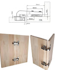 2 Piece Frameless Cabinet Door Hinges With 90 Degree Opening Soft Close Hydraulic Kitchen Hinges Made From Rust Resistant Cold Rolled Steel Nickel Plated Replacement Hardware For Cabinets 4 Holes