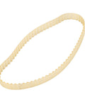 Top Shelf Mini Turn Belt 70 Teeth 9mm Width Durable Polyurethane Timing Strap Built Tough For Robotics Industrial Automation And Precision Gearboxes Quick Swap, showing flexible construction.