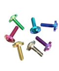 Premium Grade 5 Titanium Torx Flange Button Head Bolts M4 M5 M6 M8 With Collar Heavy Duty Corrosion Resistant Fasteners assorted colors