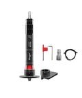 Ditch the tedious hand filing with this Mini Pneumatic Chamfering Tool, a handheld Deburring Machine with accessories.