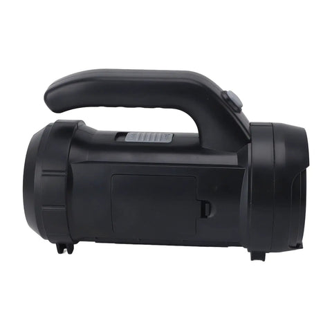Side view of Carbon Steel Flashlight Tool Set With LED Light Compact 7.87 x 3.94 x 5.51 Inch Handy DIY Home Repair Kit