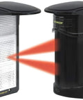 Large 50-Foot Infrared Reflective Photoelectric Beam Sensor With Adjustable 50 To 700 ms Reaction Time, IP55 Enclosure shown.